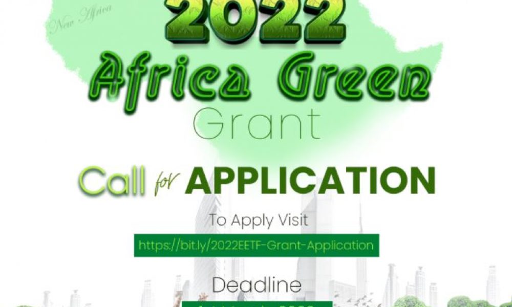 Apply for Africa Green Grant Award For Young Entrepreneurs 2022