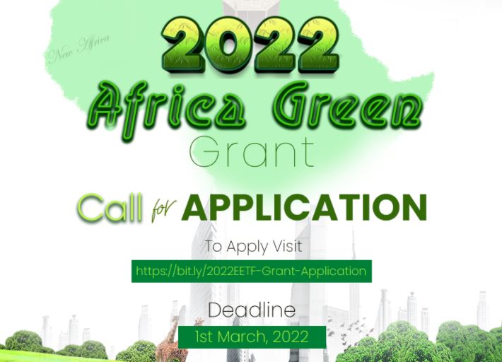 Apply for Africa Green Grant Award For Young Entrepreneurs 2022