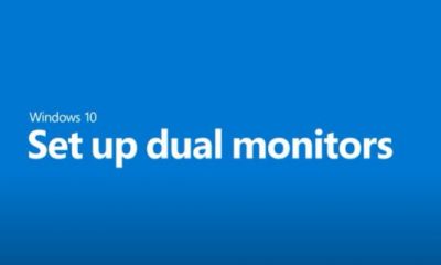 How to add multiple monitors to your Windows 10 PC site:microsoft.com