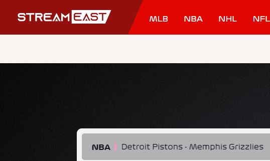 Streameast NFT NBA NHL Live Streaming Site