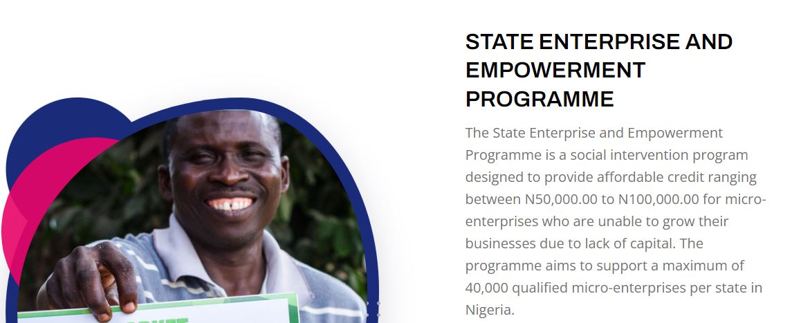 Apply for State Enterprise Empower Program (SEEP), Get Upto N100,000 to Start your Business
