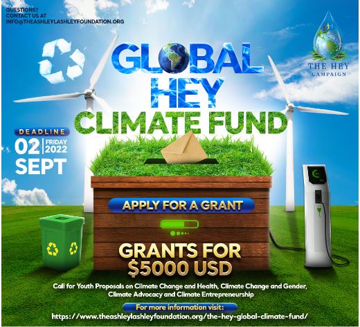 Apply for $5,000 Global Hey Grant Application 2022