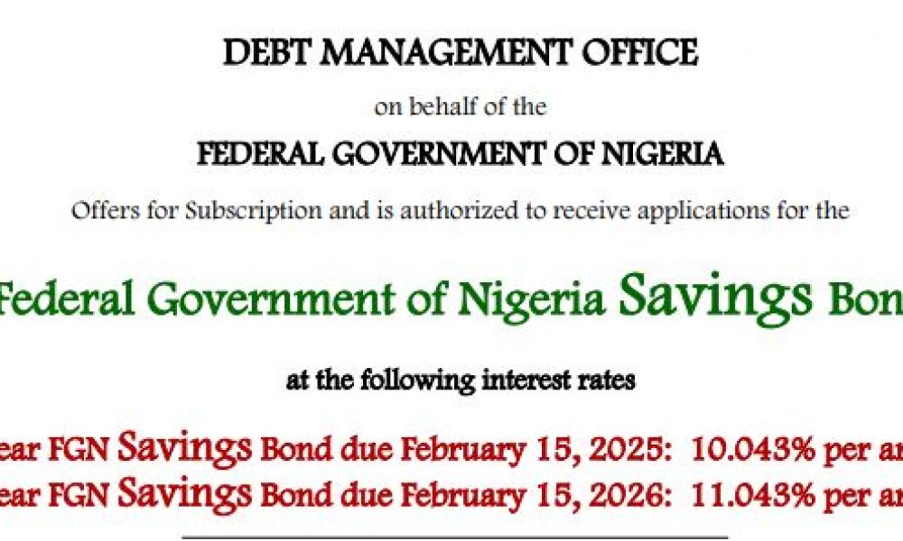 Federal Government Saving Bond 2023 Begins - How to Subscribe Now