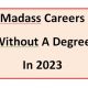 Madass Careers Without A Degree In 2023