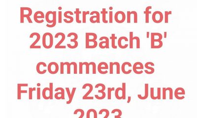 NYSC Batch 'B' Stream 1 Online Registration 2023 Begins