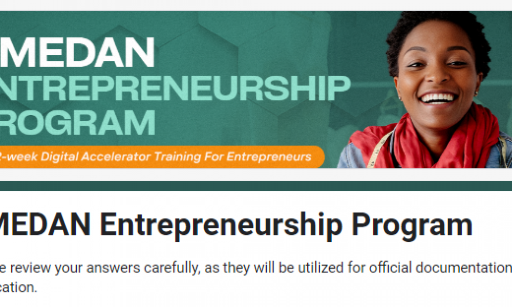 Apply for SMEDAN Entrepreneurship Program 2023