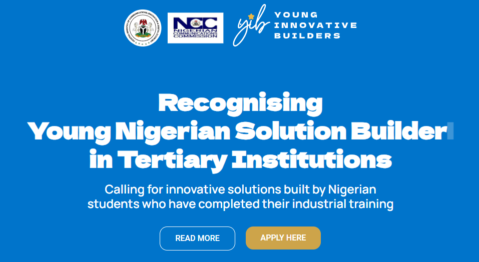 Application For Young Innovative Builders YIB Program 2023/2024