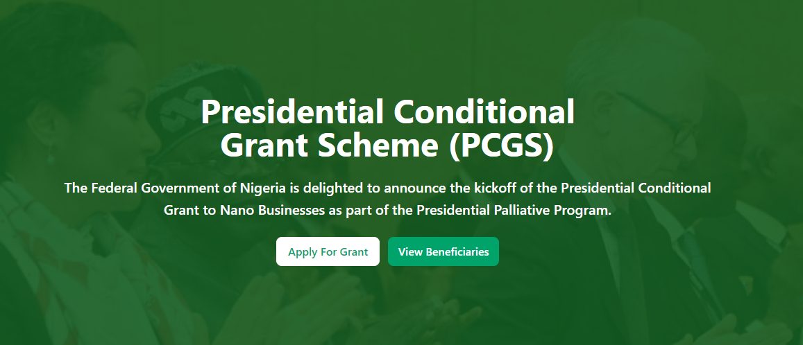 Application for Presidential Conditional Grant/Loan 2023 for Individuals - Get up to 50k