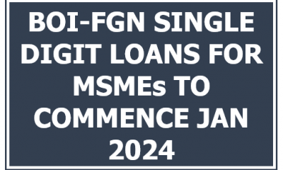 BOI-FGN Single Digit Loan: N75 Billion Loan Disbursement Set to Begin in 2024