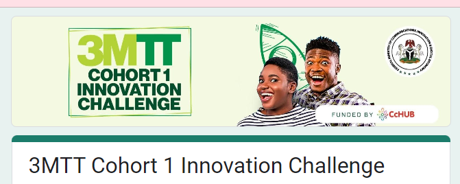 3MTT Cohort 1 Innovation Challenge