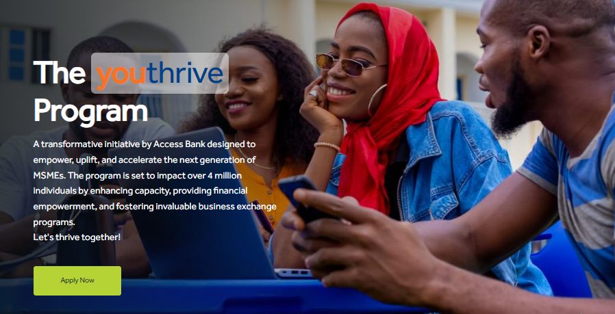 YouThrive: Apply for Access Bank N50 Billion Loan for MSMEs