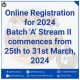 NYSC Registration 2024 Batch A Stream 2 (What's New?) 2