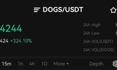 Dog Airdrop: 1 #DOG is currently $0.04, Follow the link to Mine and Wait for Withdrawal